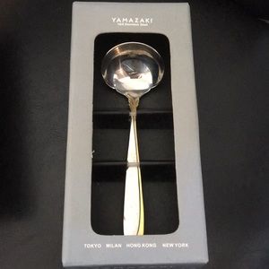Yamazaki Affair Gold Accent Gravy Ladle Gift Boxed